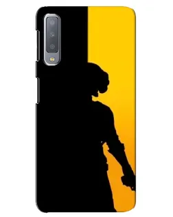 Чехол для Samsung Galaxy A7 2018 (A750) с картинкой «Тень воина PUBG»