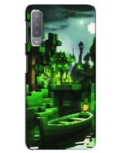 Чехол для Samsung Galaxy A7 2018 (A750) с картинкой «Minecraft лесной пейзаж» Чехол для Samsung Galaxy A7 2018 (A750) с картинкой «Minecraft лесной пейзаж»