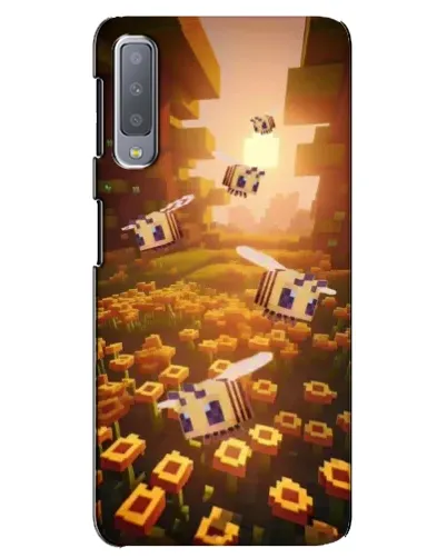 Чехол для Samsung Galaxy A7 2018 (A750) с картинкой «Поле подсолнухов»