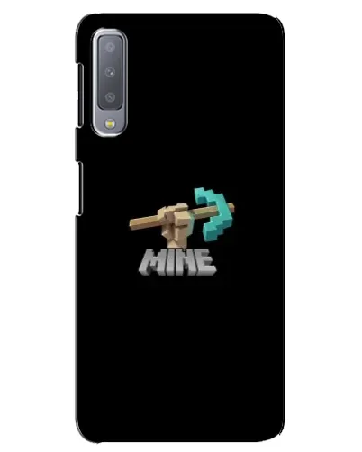 Чехол для Samsung Galaxy A7 2018 (A750) с картинкой «Алмазная кирка»