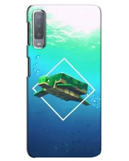 Чохол для Samsung Galaxy A7 2018 (A750) з картинкою «Черепаха Minecraft» Чохол для Samsung Galaxy A7 2018 (A750) з картинкою «Черепаха Minecraft»