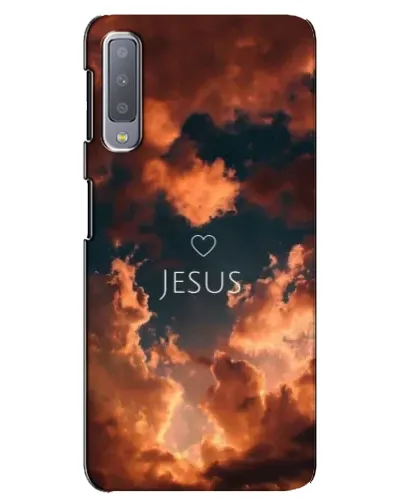 Чехол для Samsung Galaxy A7 2018 (A750) с картинкой «Сияние Имени Jesus»