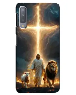 Чохол для Samsung Galaxy A7 2018 (A750) з картинкою «Лев Юди та Світло»