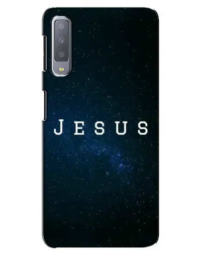Чехол для Samsung Galaxy A7 2018 (A750) с картинкой «Звездное небо Jesus»