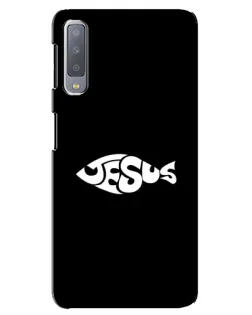 Чохол для Samsung Galaxy A7 2018 (A750) з картинкою «Риба  Jesus»
