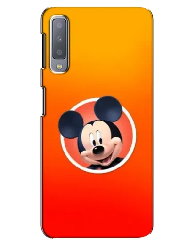 Чехол для Samsung Galaxy A7 2018 (A750) с картинкой «Mickey в круге»