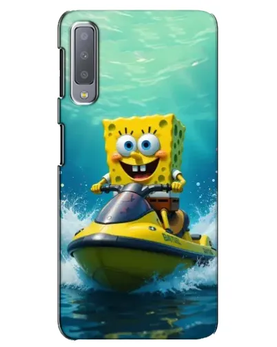 Чехол для Samsung Galaxy A7 2018 (A750) с картинкой «Спанч Боб на гидроцикле» Чехол для Samsung Galaxy A7 2018 (A750) с картинкой «Спанч Боб на гидроцикле»
