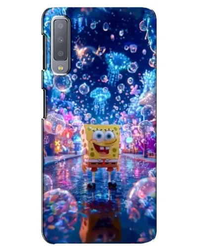 Чехол для Samsung Galaxy A7 2018 (A750) с картинкой «Неоновый океан» Чехол для Samsung Galaxy A7 2018 (A750) с картинкой «Неоновый океан»