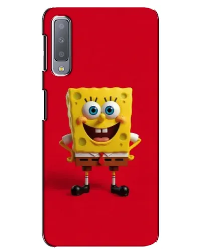 Чехол для Samsung Galaxy A7 2018 (A750) с картинкой «Спанч Боб на красном» Чехол для Samsung Galaxy A7 2018 (A750) с картинкой «Спанч Боб на красном»