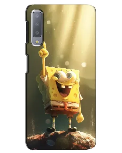 Чехол для Samsung Galaxy A7 2018 (A750) с картинкой «Сияющий Спанч Боб» Чехол для Samsung Galaxy A7 2018 (A750) с картинкой «Сияющий Спанч Боб»