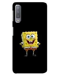 Чехол для Samsung Galaxy A7 2018 (A750) с картинкой «Классический Губка Боб»