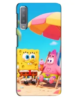 Чохол для Samsung Galaxy A7 2018 (A750) з картинкою «Відпочинок на пляжі»