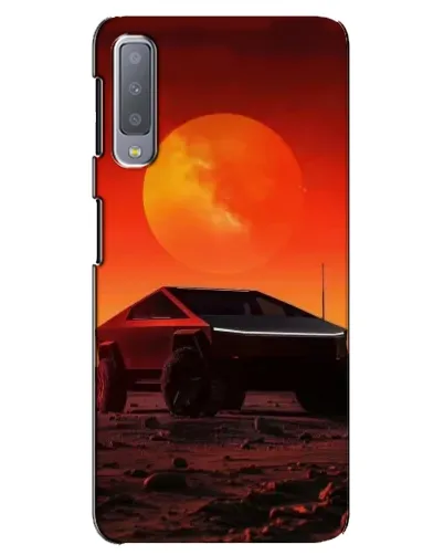 Чехол для Samsung Galaxy A7 2018 (A750) с картинкой «Cybertruck на Марсе» Чехол для Samsung Galaxy A7 2018 (A750) с картинкой «Cybertruck на Марсе»