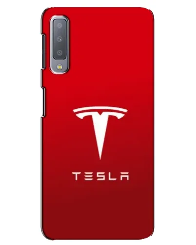 Чехол для Samsung Galaxy A7 2018 (A750) с картинкой «Tesla Red Classic» Чехол для Samsung Galaxy A7 2018 (A750) с картинкой «Tesla Red Classic»