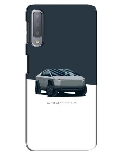 Чехол для Samsung Galaxy A7 2018 (A750) с картинкой «Серебристый Cybertruck Tesla» Чехол для Samsung Galaxy A7 2018 (A750) с картинкой «Серебристый Cybertruck Tesla»