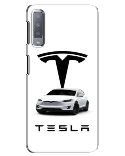 Чехол для Samsung Galaxy A7 2018 (A750) с картинкой «Tesla White Style» Чехол для Samsung Galaxy A7 2018 (A750) с картинкой «Tesla White Style»