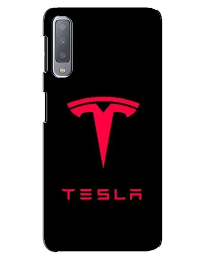 Чехол для Samsung Galaxy A7 2018 (A750) с картинкой «Tesla Red Logo» Чехол для Samsung Galaxy A7 2018 (A750) с картинкой «Tesla Red Logo»