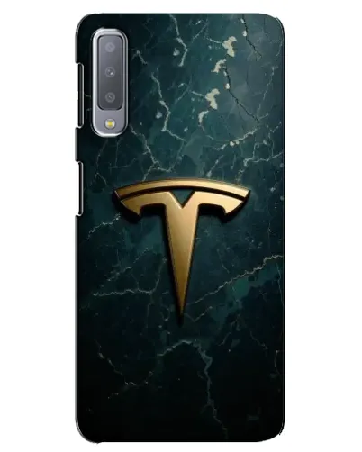 Чехол для Samsung Galaxy A7 2018 (A750) с картинкой «Мраморная Tesla Gold» Чехол для Samsung Galaxy A7 2018 (A750) с картинкой «Мраморная Tesla Gold»