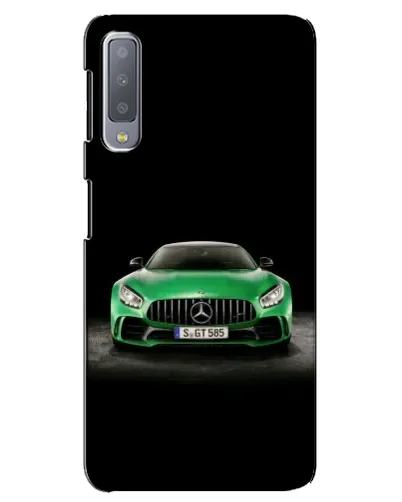 Чохол для Samsung Galaxy A7 2018 (A750) з картинкою «Mercedes — неоновий лого» Чохол для Samsung Galaxy A7 2018 (A750) з картинкою «Mercedes — неоновий лого»