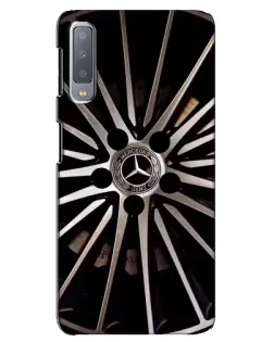 Чохол для Samsung Galaxy A7 2018 (A750) з картинкою «Диск Mercedes»