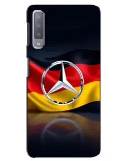 Чохол для Samsung Galaxy A7 2018 (A750) з картинкою «Mercedes — прапор Німеччини»