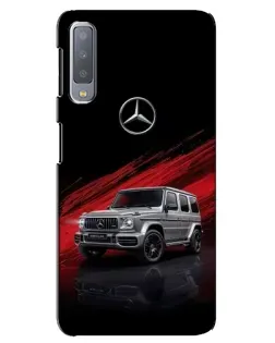 Чохол для Samsung Galaxy A7 2018 (A750) з картинкою «Mercedes G-Class червоний»