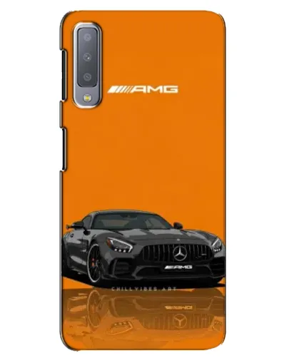 Чохол для Samsung Galaxy A7 2018 (A750) з картинкою «Помаранчевий Mercedes AMG» Чохол для Samsung Galaxy A7 2018 (A750) з картинкою «Помаранчевий Mercedes AMG»