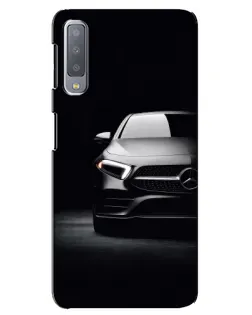 Чохол для Samsung Galaxy A7 2018 (A750) з картинкою «Світло фар Mercedes»