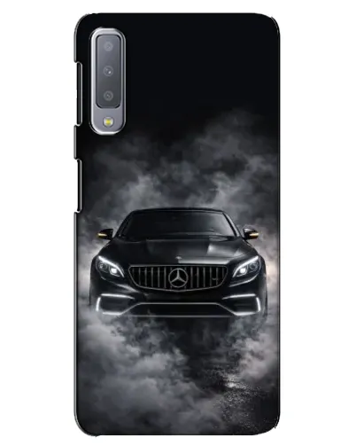 Чохол для Samsung Galaxy A7 2018 (A750) з картинкою «Mercedes у диму» Чохол для Samsung Galaxy A7 2018 (A750) з картинкою «Mercedes у диму»