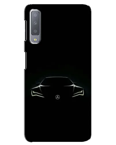Чохол для Samsung Galaxy A7 2018 (A750) з картинкою «Mercedes — силует авто» Чохол для Samsung Galaxy A7 2018 (A750) з картинкою «Mercedes — силует авто»