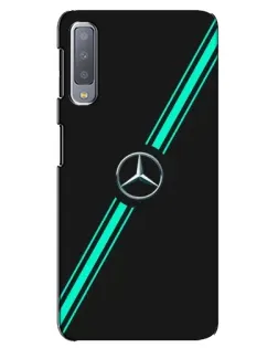 Чохол для Samsung Galaxy A7 2018 (A750) з картинкою «Спортивні лінії Mercedes»