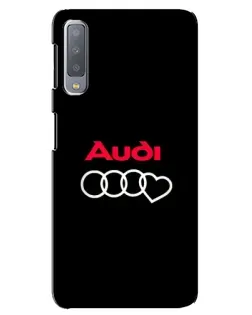 Чехол для Samsung Galaxy A7 2018 (A750) с картинкой «Логотип Audi Heart» Чехол для Samsung Galaxy A7 2018 (A750) с картинкой «Логотип Audi Heart»