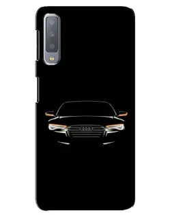 Чохол для Samsung Galaxy A7 2018 (A750) з картинкою «Audi — нічний контур»