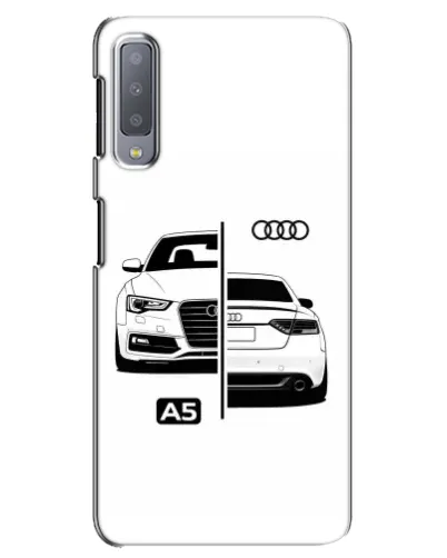 Чохол для Samsung Galaxy A7 2018 (A750) з картинкою «Audi — контрастний дизайн» Чохол для Samsung Galaxy A7 2018 (A750) з картинкою «Audi — контрастний дизайн»