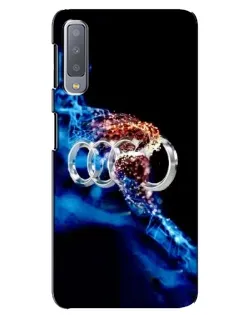 Чохол для Samsung Galaxy A7 2018 (A750) з картинкою «Енергія лого Audi»