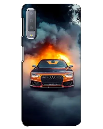 Чохол для Samsung Galaxy A7 2018 (A750) з картинкою «Audi у вогняному диму» Чохол для Samsung Galaxy A7 2018 (A750) з картинкою «Audi у вогняному диму»