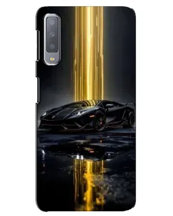 Чехол для Samsung Galaxy A7 2018 (A750) с картинкой «Ночной Lamborghini драйв» Чехол для Samsung Galaxy A7 2018 (A750) с картинкой «Ночной Lamborghini драйв»