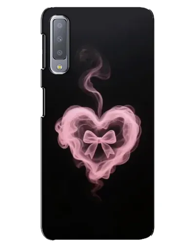 Чехол для Samsung Galaxy A7 2018 (A750) с картинкой «Дымчатое сердце»