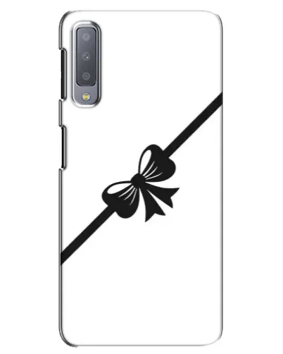 Чехол для Samsung Galaxy A7 2018 (A750) с картинкой «Диагональный бант»
