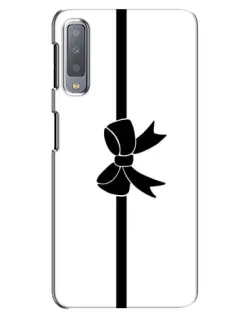 Чехол для Samsung Galaxy A7 2018 (A750) с картинкой «Вертикальный бант»