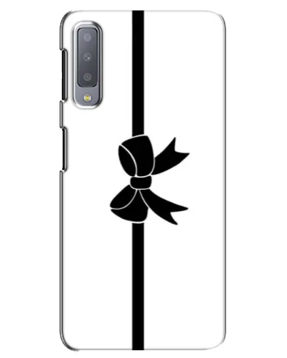 Чехол для Samsung Galaxy A7 2018 (A750) с картинкой «Вертикальный бант»