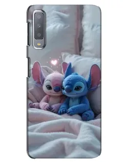 Чехол для Samsung Galaxy A7 2018 (A750) с картинкой «Плюшевые Стич Ангел» Чехол для Samsung Galaxy A7 2018 (A750) с картинкой «Плюшевые Стич Ангел»