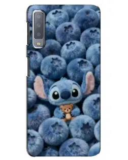 Чехол для Samsung Galaxy A7 2018 (A750) с картинкой «Стич и голубика» Чехол для Samsung Galaxy A7 2018 (A750) с картинкой «Стич и голубика»