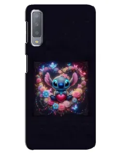 Чехол для Samsung Galaxy A7 2018 (A750) с картинкой «Stitch в цветах» Чехол для Samsung Galaxy A7 2018 (A750) с картинкой «Stitch в цветах»