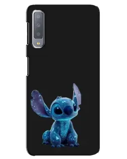 Чехол для Samsung Galaxy A7 2018 (A750) с картинкой «Стич на черном» Чехол для Samsung Galaxy A7 2018 (A750) с картинкой «Стич на черном»