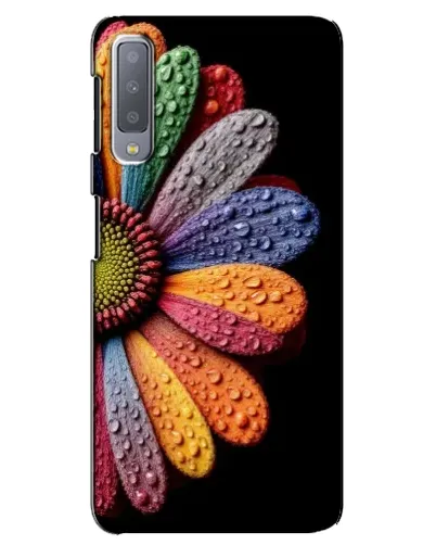 Чехол для Samsung Galaxy A7 2018 (A750) с картинкой «Радужный цветок» Чехол для Samsung Galaxy A7 2018 (A750) с картинкой «Радужный цветок»