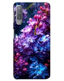 Чехол для Samsung Galaxy A7 2018 (A750) с картинкой «Сиреневый цвет»