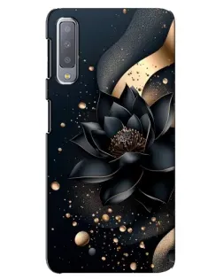 Чехол для Samsung Galaxy A7 2018 (A750) с картинкой «Черный лотос»
