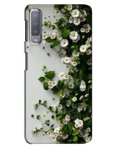 Чехол для Samsung Galaxy A7 2018 (A750) с картинкой «Ветка мелких белых цветов» Чехол для Samsung Galaxy A7 2018 (A750) с картинкой «Ветка мелких белых цветов»