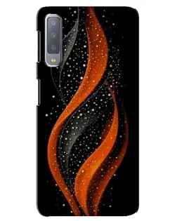 Чохол для Samsung Galaxy A7 2018 (A750) з картинкою «Вогняна зоряна хвиля»